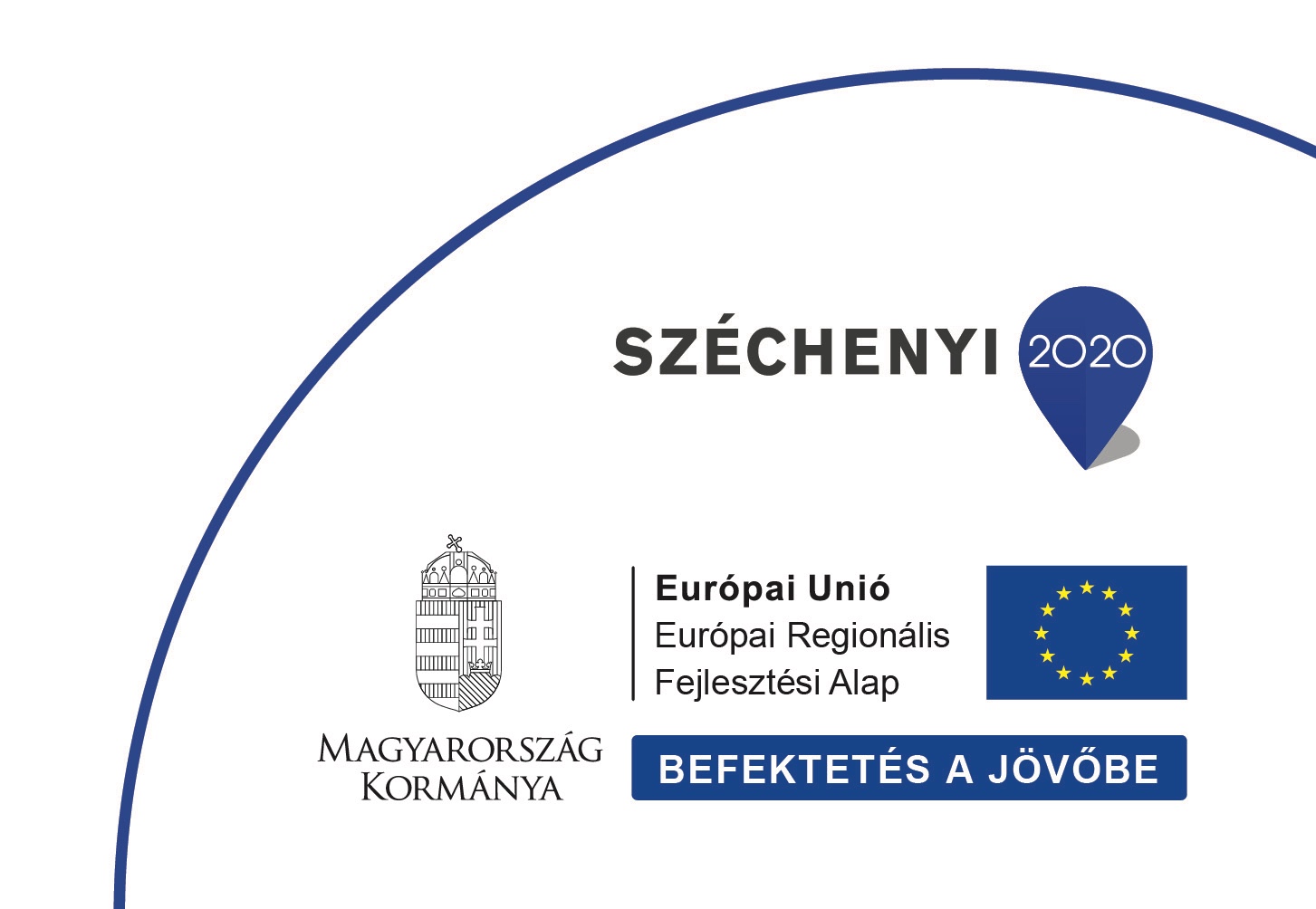 Széchenyi 2020 — Európai Unió, Európai Regionális Fejlesztési Alap — Magyarország Kormánya — Befektetés a jövőbe